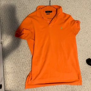 Orange Polo Ralph Lauren Shirt Medium